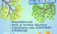 Laste plokkflöödi suvekool Sakus 10.08 - 13.08.2016