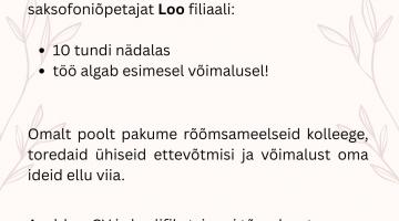 Saksofoniõpetaja otsingud